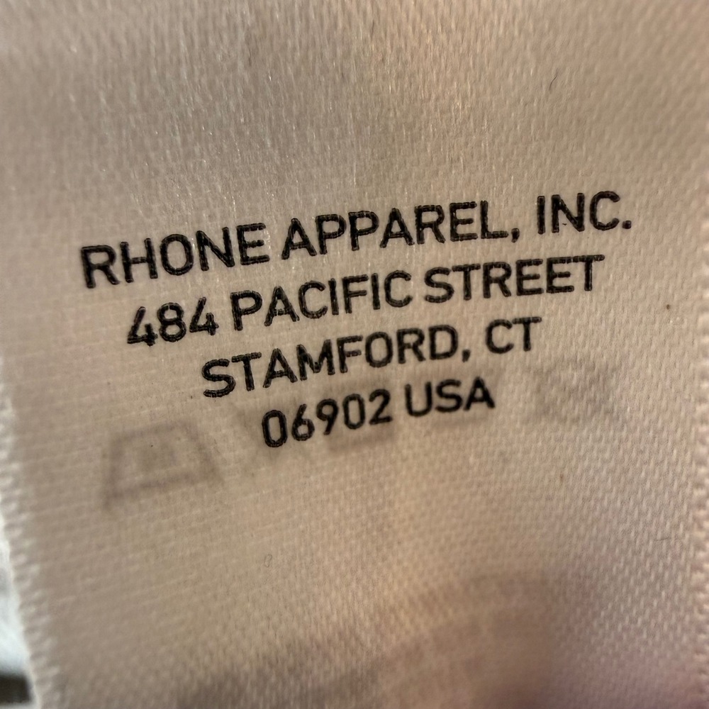 Rhone Mens Commuter Shirt Slim Fit Grey Long Sleeve Button Down 100417 Size M - Picture 10 of 10